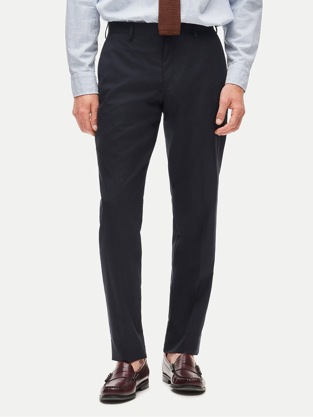 J. CREW Ludlow Slim-fit suit pant in Italian wool Deep Navy 34/32 $250 NWT 43966